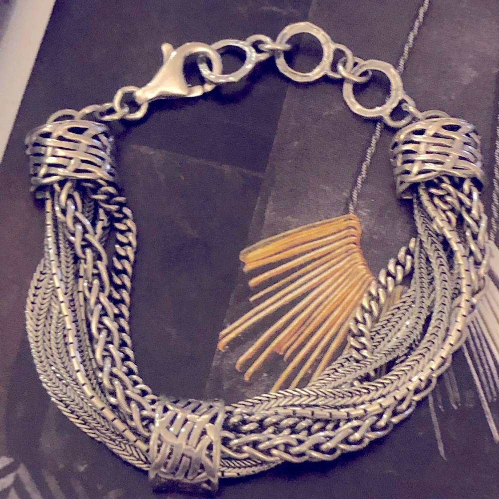 Silpada Sterling Silver Multi-Strand Bracelet - Picture 5 of 8